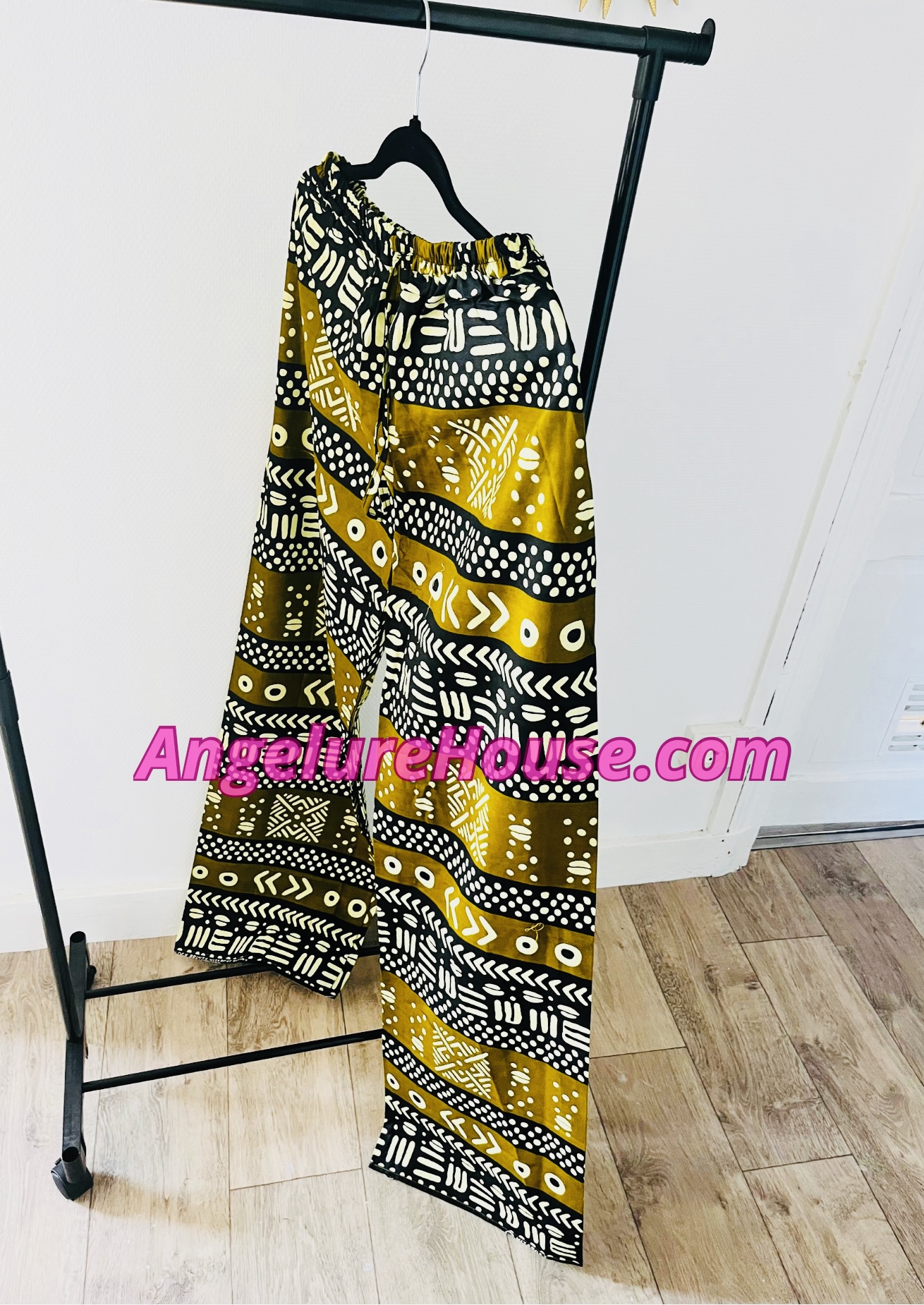 Pantalon en Wax - Taille ajustable - coupe Large – Image 2