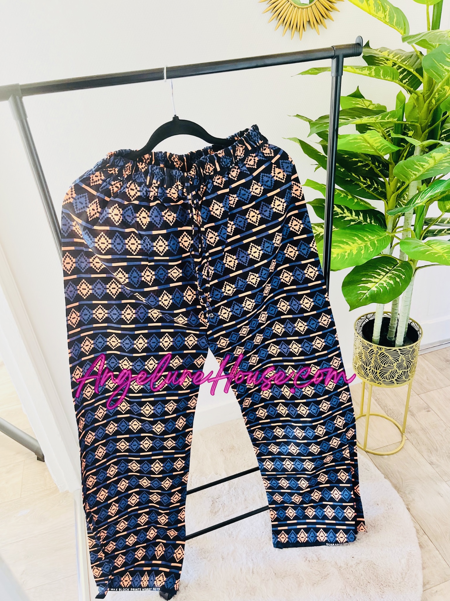 Pantalon Wax Tendance- Taille ajustable coupe large