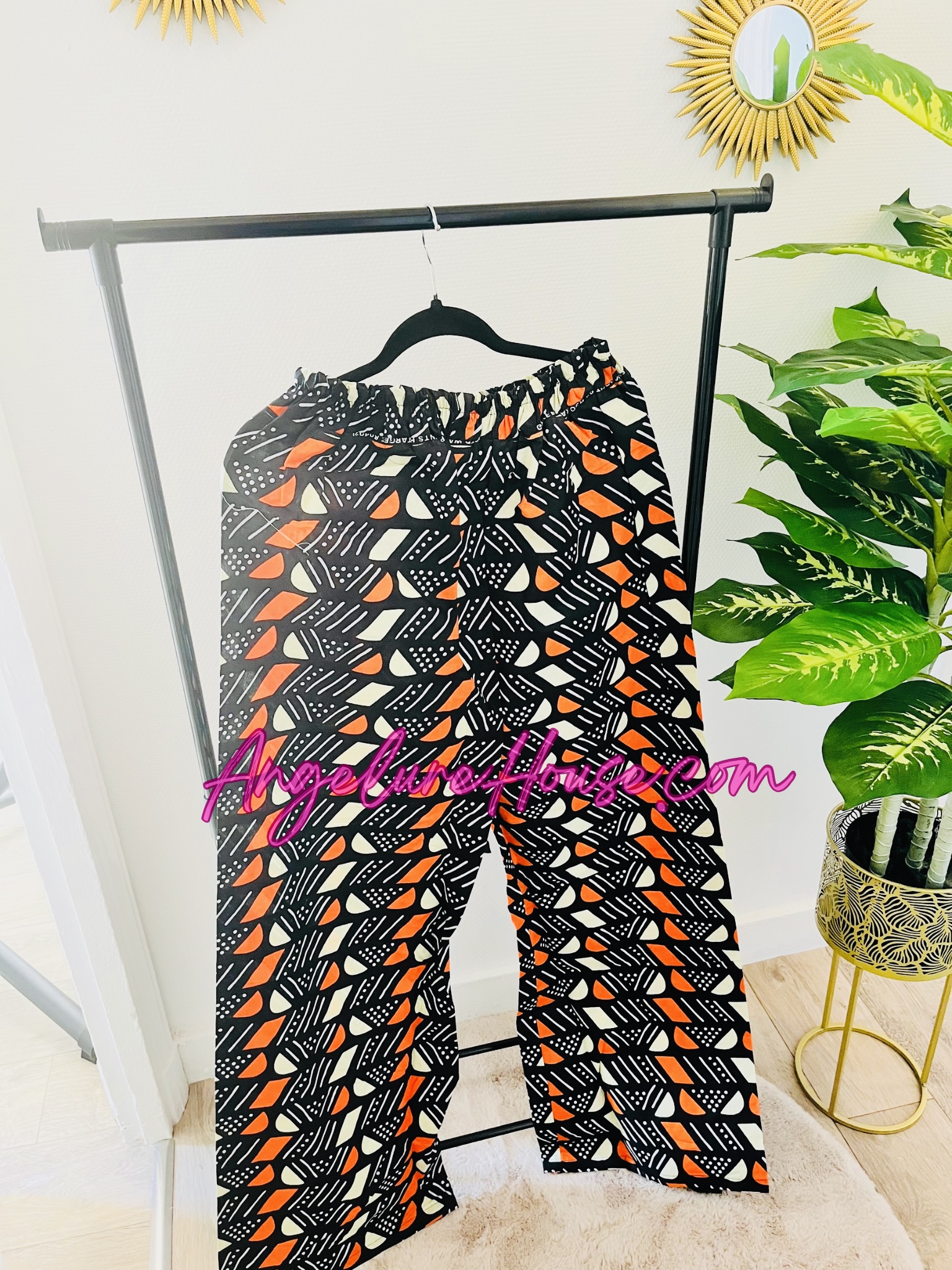Pantalon Wax Tendance- Taille ajustable coupe large – Image 3