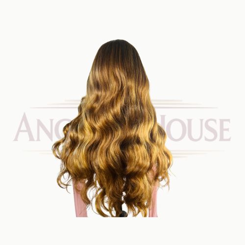 LUMINA: Perruque synthétique ondulée 26 pouces | HD lace 13x6 – Premium – Image 4