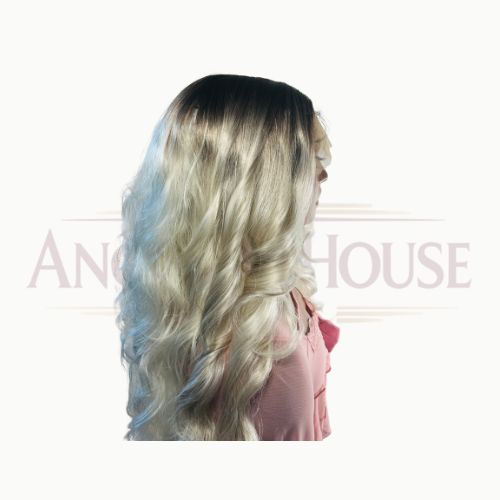 LUNA – Perruque synthétique ondulée 26 pouces | HD lace 13x6 – 250 % – Image 2