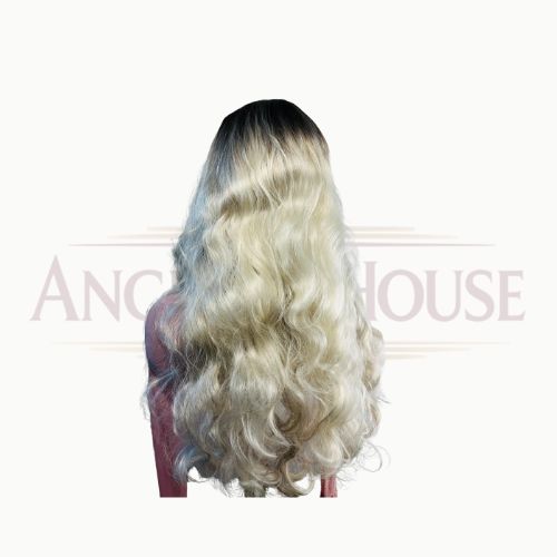 LUNA – Perruque synthétique ondulée 26 pouces | HD lace 13x6 – 250 % – Image 4
