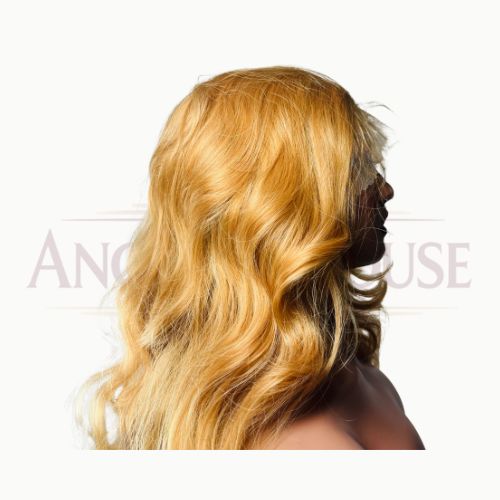 SOPHIA – Perruque synthétique ondulée 26 pouces | HD lace 13x6 – 250 % – Image 5