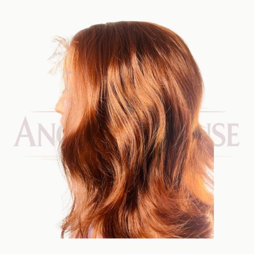 RUBY – Perruque synthétique ondulée 18 pouces | HD lace 13x6 – 250 % – Image 4